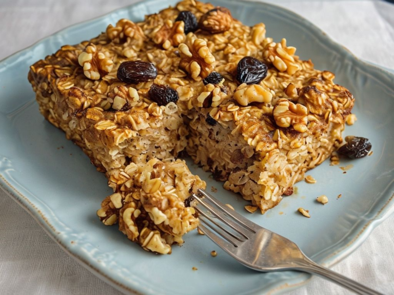 Apple And Oatmeal Bake